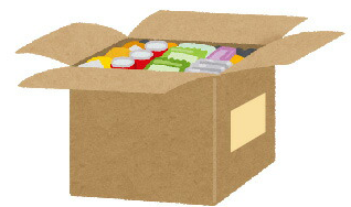 箱詰・賞味期限ラベルイメージ