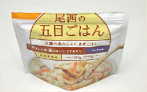 アルファ米備品イメージ