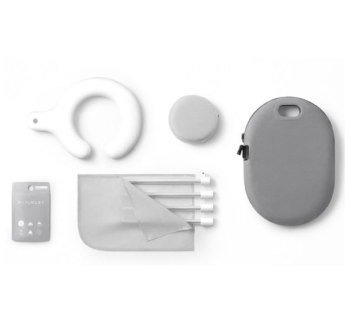 簡易トイレminimLET5回分 日本製 立体組立タイプ