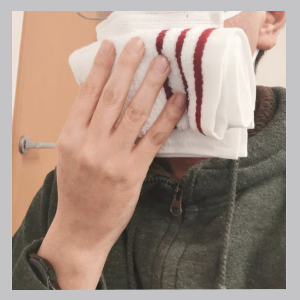 日本製 抗ウイルスタオル（ナノテクノロジー特殊加工）