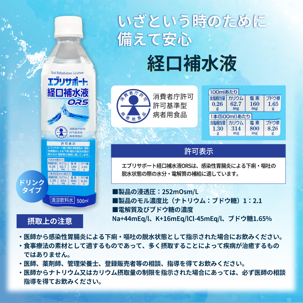経口補水液エブリサポート