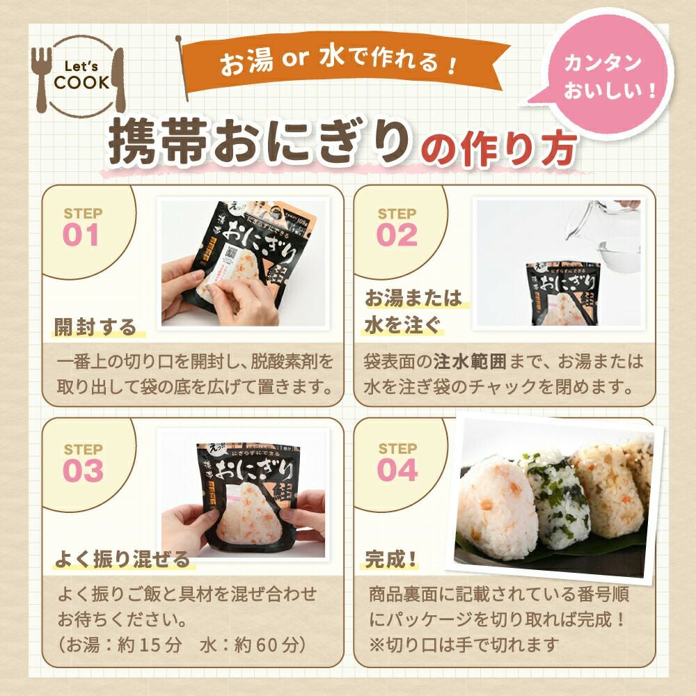 非常食　パン、クッキー、玄米ごはんセット　 合計75個 1人用/3日分 9食 非常食セット 5年保存 A4サイズ BOX入 アルファ米