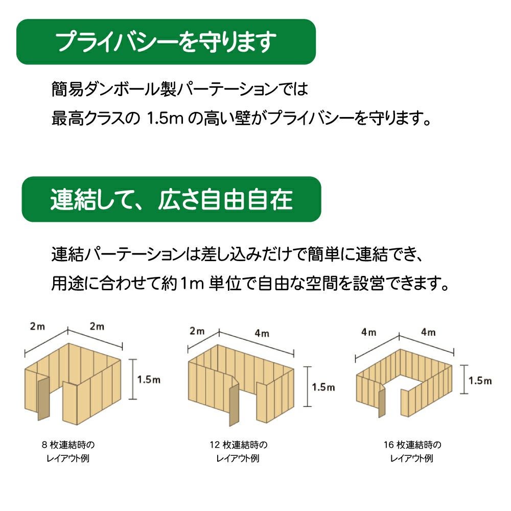 連結パーテーション 説明１