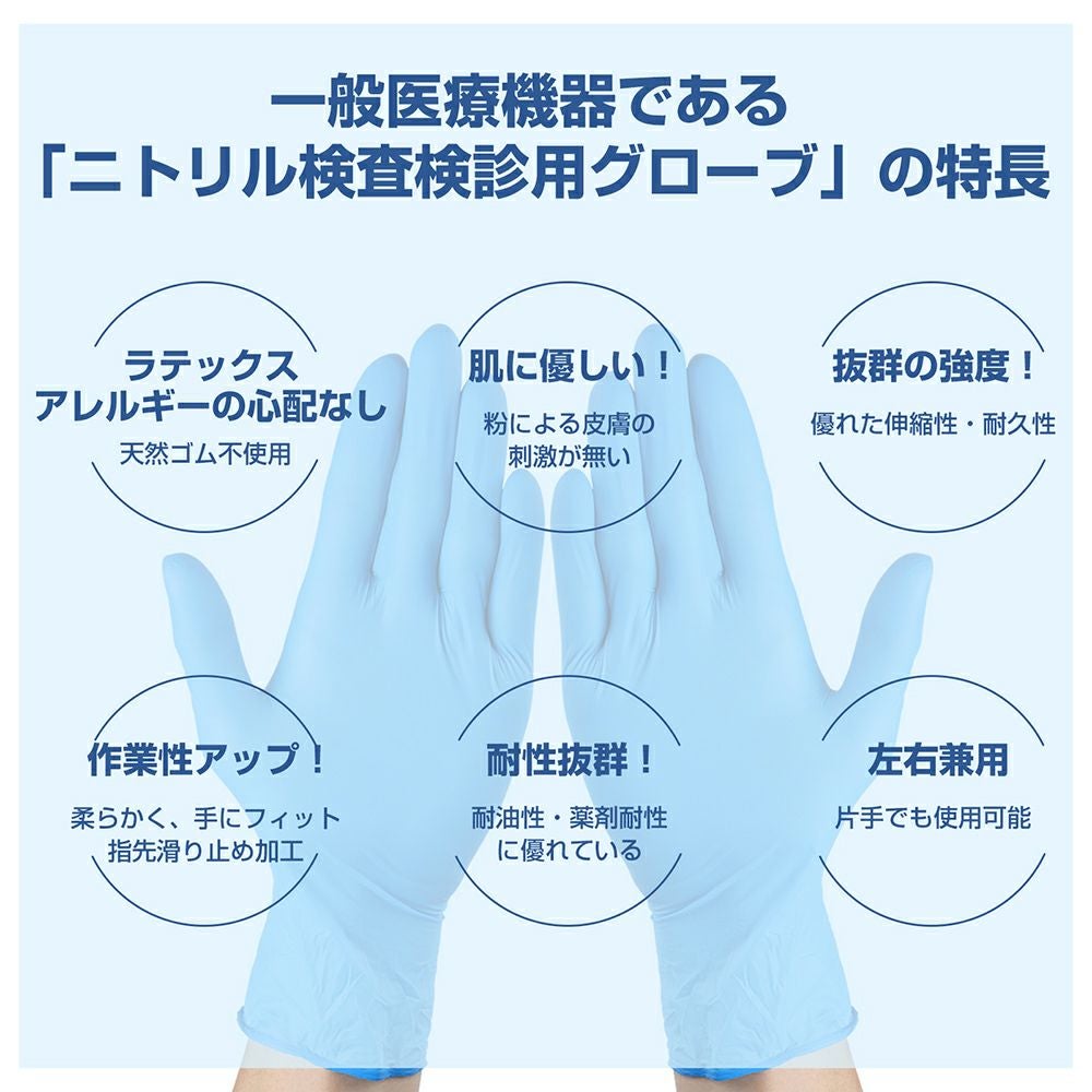 グローブの特徴 [検査検診用/食品衛生法適合品]