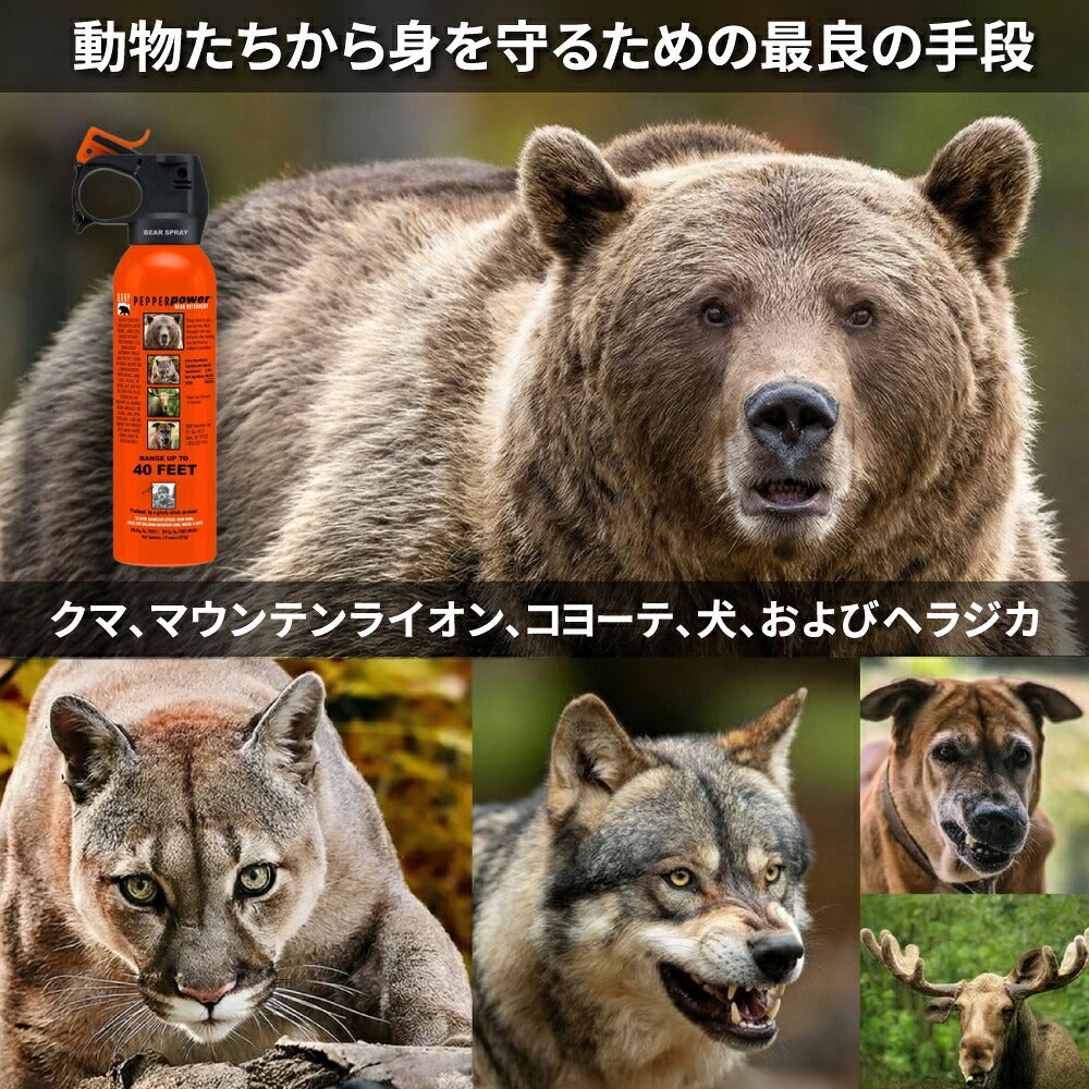 熊撃退スプレー・UDAP社公認販売店